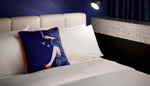 Habitación estándar, 2 camas de matrimonio, no fumadores, vistas al patio