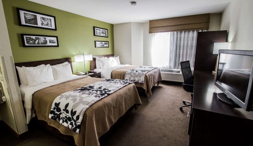 Habitación estándar doble, 2 camas dobles, no fumadores