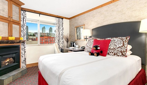 Habitación, vistas a la ciudad