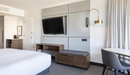 Habitación, 1 cama de matrimonio grande, vistas al río (Old Quebec)