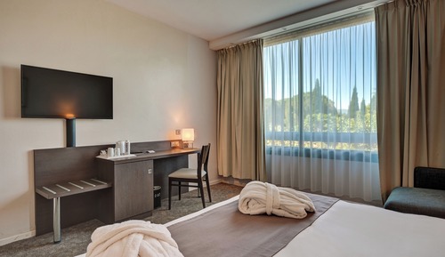 Habitación estándar, 2 camas individuales, no fumadores, vistas a la montaña