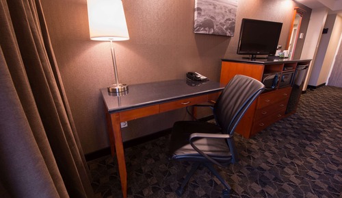 Habitación estándar, 2 camas de matrimonio, frigorífico y microondas, planta baja (Pet Friendly)