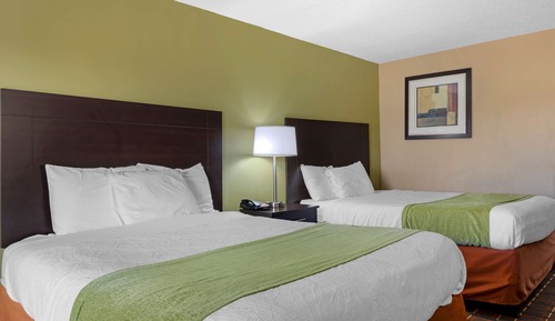 Habitación estándar, 2 camas de matrimonio, fumadores, frigorífico y microondas