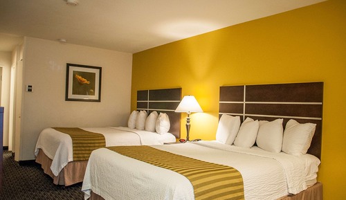 Habitación estándar, 2 camas de matrimonio, no fumadores, frigorífico