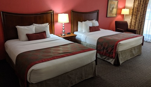 Habitación estándar, 2 camas de matrimonio, no fumadores