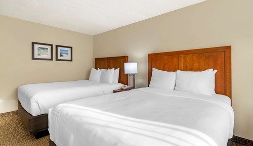 Habitación estándar, 2 camas de matrimonio, no fumadores