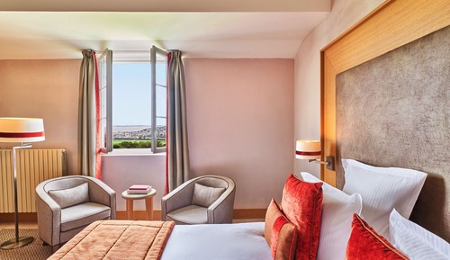 Habitación superior, vistas al mar