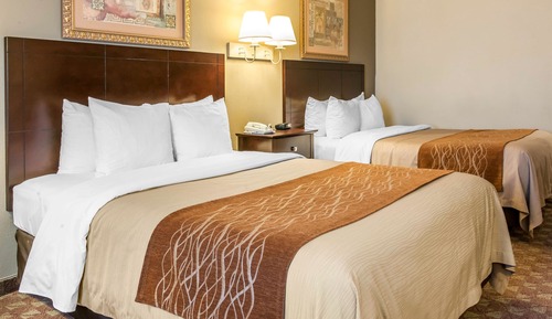 Habitación estándar, 2 camas de matrimonio, no fumadores