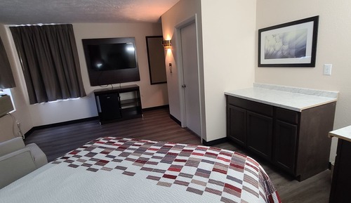 Habitación superior, 1 cama de matrimonio, no fumadores (Wet Bar)