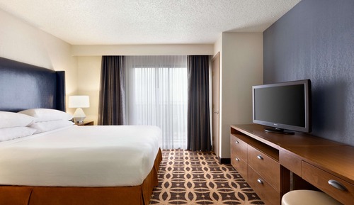 Suite, 1 cama de matrimonio grande, accesible para personas con discapacidad (Roll-In Shower)