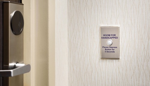 Habitación, 1 cama de matrimonio grande, accesible para personas con discapacidad, no fumadores