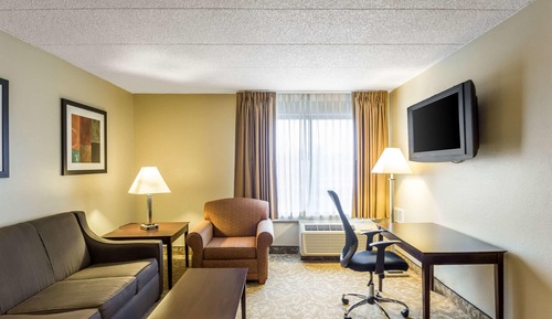 Suite, 1 cama de matrimonio grande con sofá cama, no fumadores