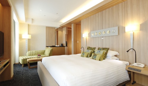 Habitación de lujo doble, 1 cama de matrimonio grande, no fumadores, vistas a la ciudad ( 44㎡)