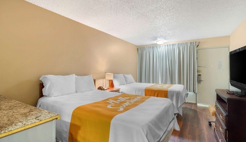 Habitación, 2 camas de matrimonio, accesible para personas con discapacidad, no fumadores