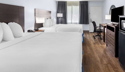 Habitación estándar, 2 camas de matrimonio, no fumadores