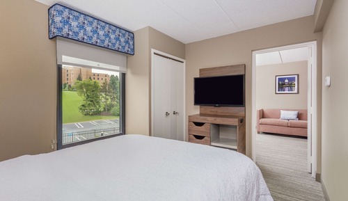 Suite, 1 cama de matrimonio con sofá cama