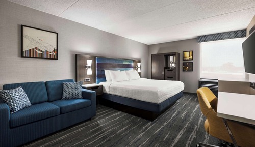 Habitación, 1 cama de matrimonio grande con sofá cama, no fumadores (Study)