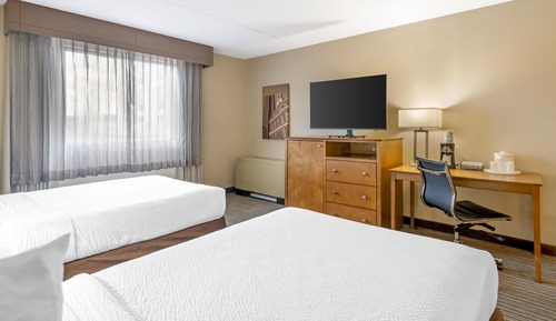 Habitación estándar, 2 camas dobles, accesible para personas con discapacidad, no fumadores