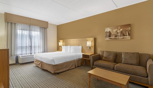 Habitación estándar, 1 cama de matrimonio grande, no fumadores (with Sofabed)