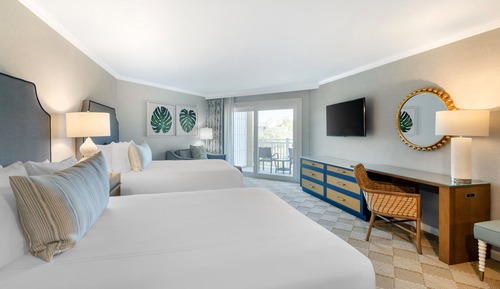 Suite estudio, 2 camas de matrimonio, vistas al complejo turístico