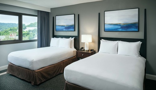 Habitación ejecutiva, 2 camas dobles, accesible para personas con discapacidad (Mobility & Hearing)