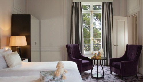 Habitación familiar, varias camas, habitaciones comunicadas, vistas al jardín (Palace 5 Star)