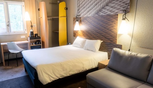 Habitación Deluxe, 1 cama doble con sofá cama