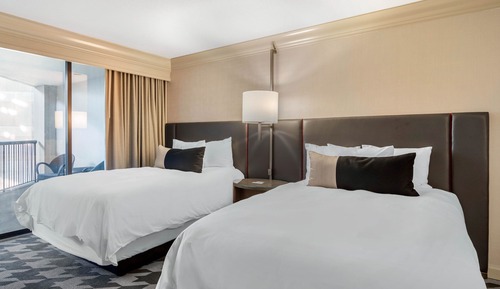 Habitación Deluxe doble, 2 camas dobles