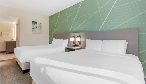 Habitación, 2 camas de matrimonio, no fumadores