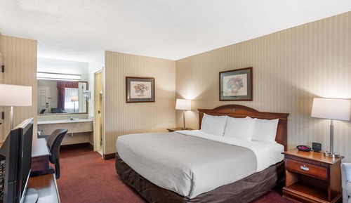 Habitación estándar, 1 cama de matrimonio grande, no fumadores, balcón (2nd Floor)