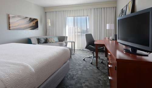 Suite, 1 cama de matrimonio grande con sofá cama