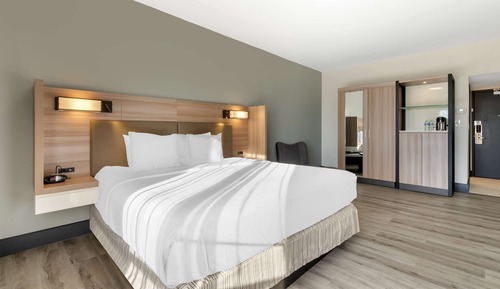 Habitación estándar, 1 cama de matrimonio grande, no fumadores, frigorífico y microondas