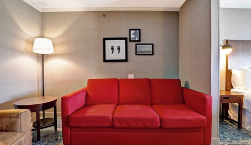 Habitación Deluxe, 1 cama de matrimonio grande con sofá cama