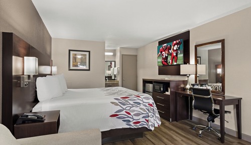 Habitación superior, 1 cama de matrimonio grande, no fumadores