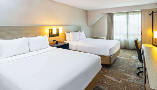 Habitación, 2 camas de matrimonio, no fumadores