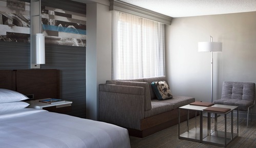 Habitación ejecutiva, 1 cama de matrimonio grande con sofá cama, en esquina