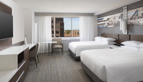 Habitación, 2 camas de matrimonio, no fumadores