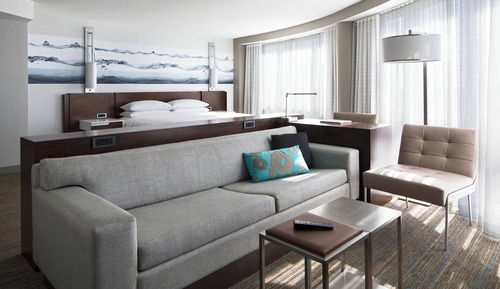 Suite junior, 1 cama de matrimonio grande, en esquina (View)