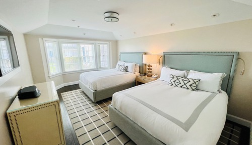 Suite, 2 camas de matrimonio, vistas al mar (Cottage)