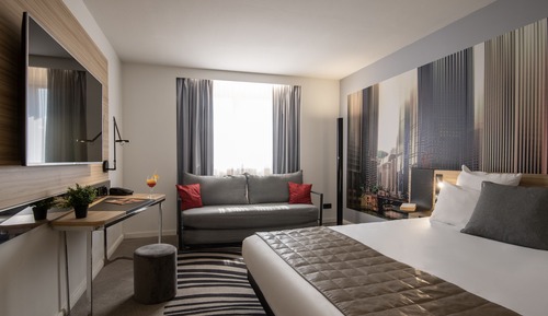Habitación superior, varias camas