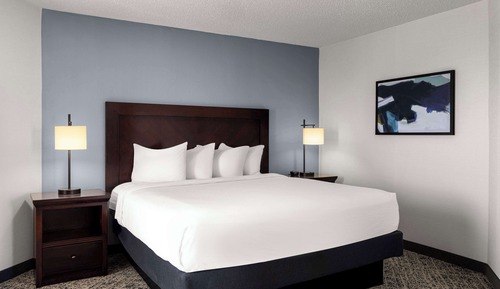 Suite, 1 cama de matrimonio grande, accesible para personas con discapacidad (Mobility & Hearing)