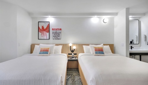 Habitación estándar, 2 camas de matrimonio