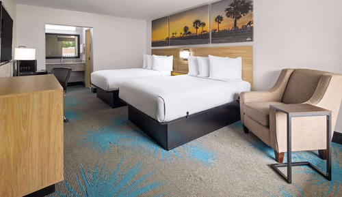 Habitación Deluxe, 2 camas dobles, no fumadores