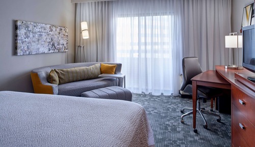 Habitación Deluxe, 1 cama de matrimonio grande con sofá cama