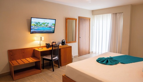 Habitación Deluxe, 1 cama de matrimonio grande, balcón, vistas al jardín