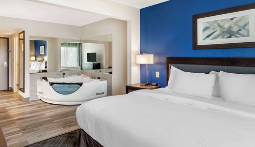 Habitación, 1 cama de matrimonio grande, no fumadores, bañera de hidromasaje