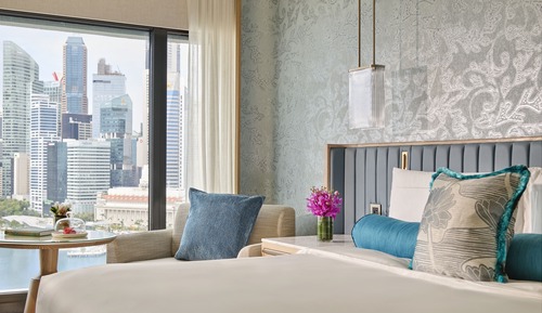 Habitación, 1 cama de matrimonio grande (Marina Bay View)