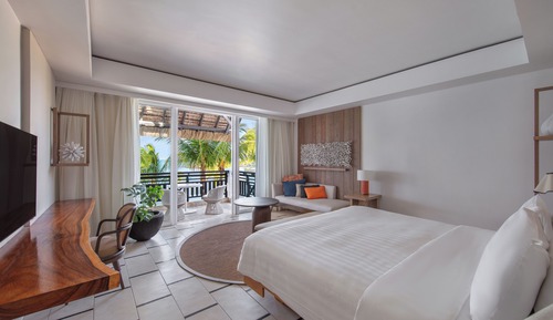 Habitación, 1 cama de matrimonio grande, vistas al mar (Hibiscus)