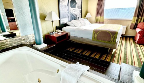 Suite, 1 cama de matrimonio grande, no fumadores, bañera de hidromasaje