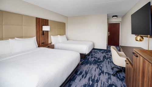 Habitación, 2 camas de matrimonio